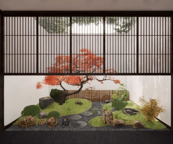 Japanese Style Courtyard/landscape-ID:276076087