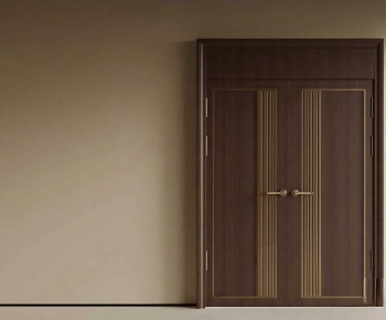 New Chinese Style Double Door-ID:616805081