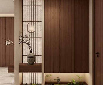 New Chinese Style Hallway-ID:615596061