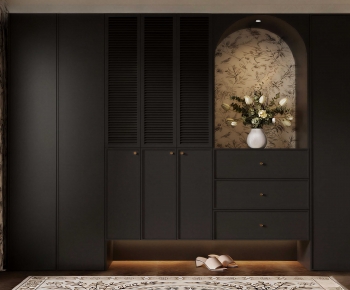 French Style Shoe Cabinet-ID:566006904