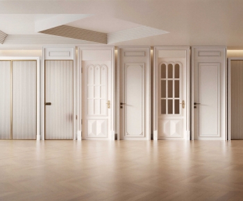 French Style Single Door-ID:648566965