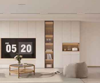 Modern A Living Room-ID:523700761