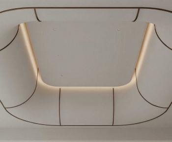 Modern Suspended Ceiling-ID:427714113