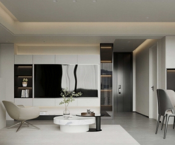 Modern A Living Room-ID:687021027