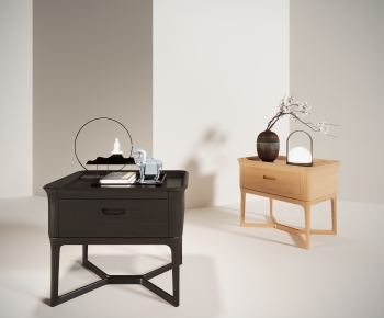 New Chinese Style Bedside Cupboard-ID:128281145