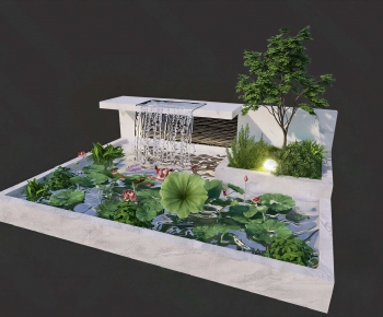 New Chinese Style Courtyard/landscape-ID:432786946