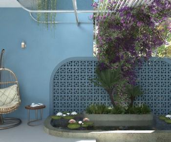 Modern Courtyard/landscape-ID:534369946