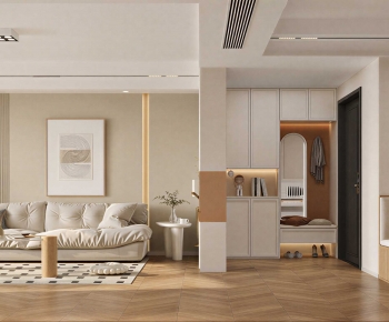 Modern A Living Room-ID:528500125