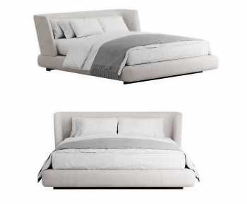 Modern Double Bed-ID:164560086