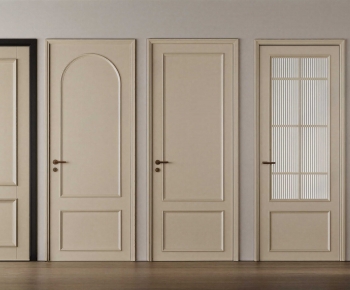 French Style Single Door-ID:871388957