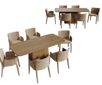 Modern Dining Table And Chairs-ID:777435064