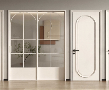 French Style Single Door-ID:785238031