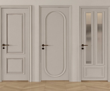French Style Single Door-ID:453671934
