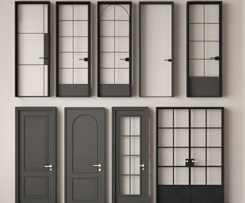 French Style Single Door-ID:843220006