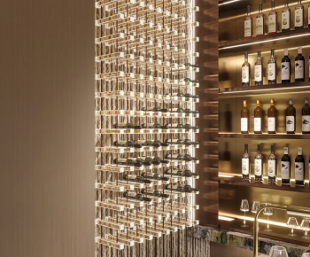 Modern Wine Cellar/Wine Tasting Room-ID:876486069