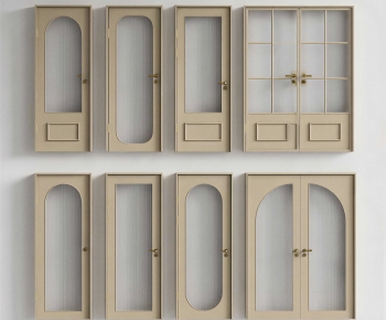 French Style Single Door-ID:855969913