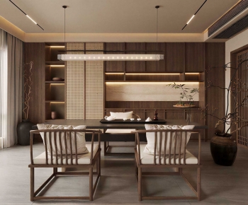 New Chinese Style Tea House-ID:118419894