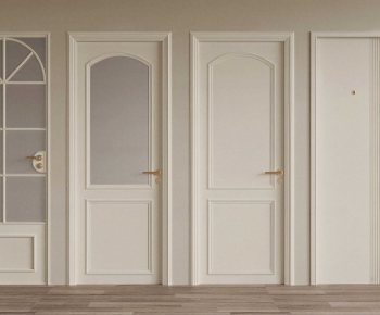 French Style Single Door-ID:668847087