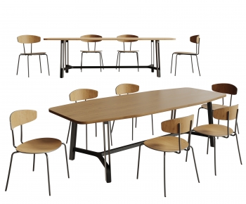 Modern Dining Table And Chairs-ID:770972971