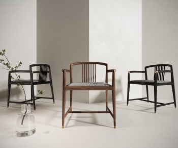 New Chinese Style Lounge Chair-ID:226955892