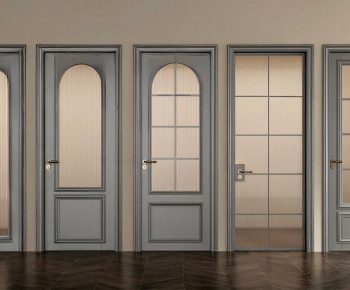 French Style Single Door-ID:974215035