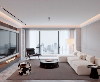 Modern A Living Room-ID:485300069