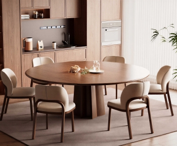 Modern Dining Table And Chairs-ID:263822085