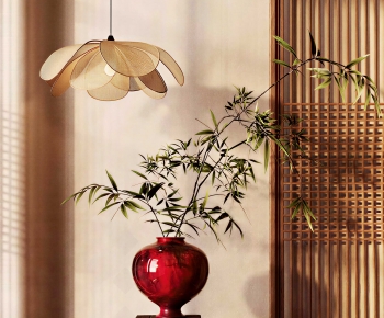 New Chinese Style Aquatic Green Plant-ID:521917106