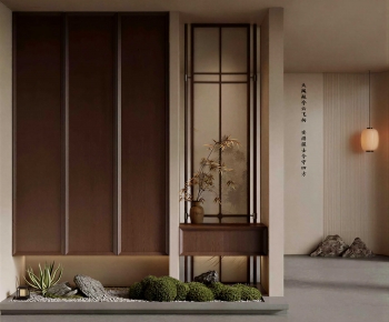 New Chinese Style Hallway-ID:724503998