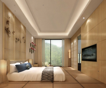 New Chinese Style Bedroom-ID:172801062