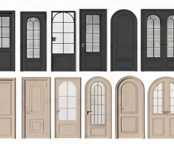 French Style Single Door-ID:472698934