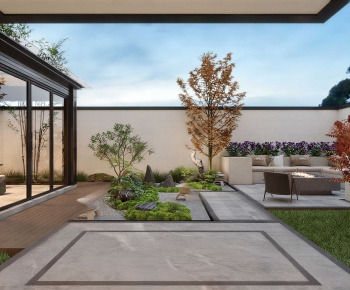 Modern Courtyard/landscape-ID:119604118