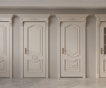 French Style Single Door-ID:702394968