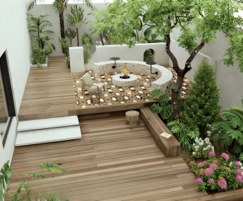 New Chinese Style Courtyard/landscape-ID:357345106
