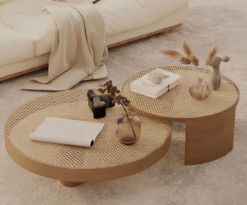 Wabi-sabi Style Coffee Table-ID:961056952