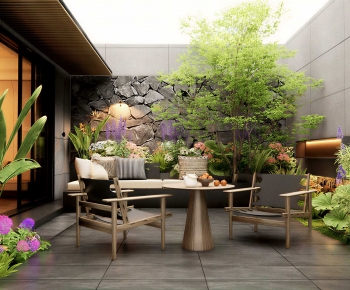 Modern Courtyard/landscape-ID:795300017