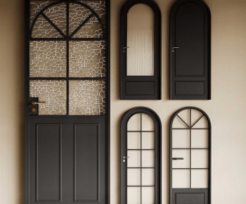 French Style Single Door-ID:483966111
