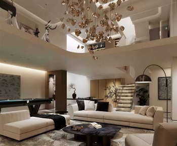 Modern A Living Room-ID:154177902