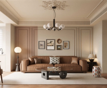 French Style A Living Room-ID:164530994