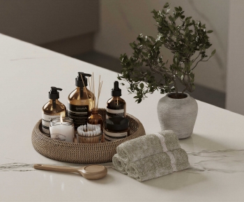 Wabi-sabi Style Bathroom Set-ID:353261953