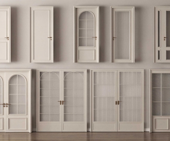 French Style Single Door-ID:492770911