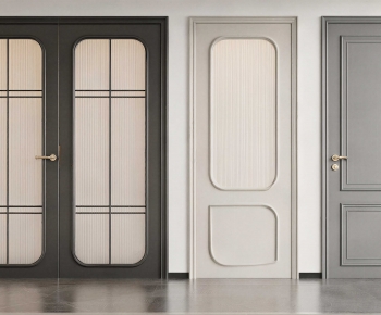 French Style Single Door-ID:123102903