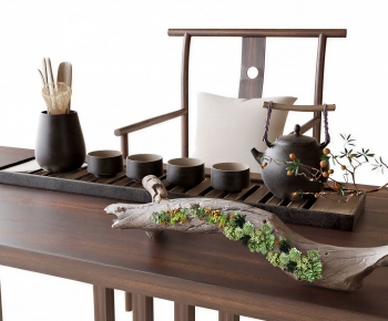 New Chinese Style Tea Set-ID:370645053