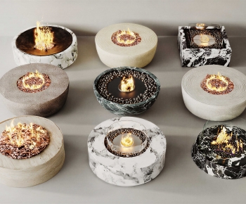 Modern Fireplace-ID:389962917