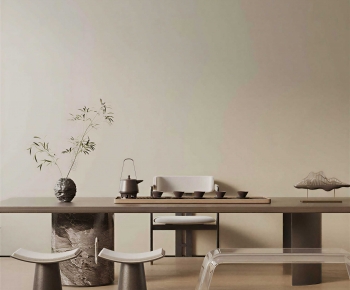 New Chinese Style Tea Tables And Chairs-ID:881201988