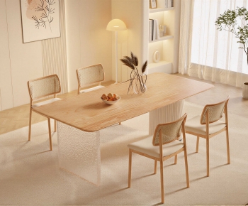 Modern Dining Table And Chairs-ID:525388969