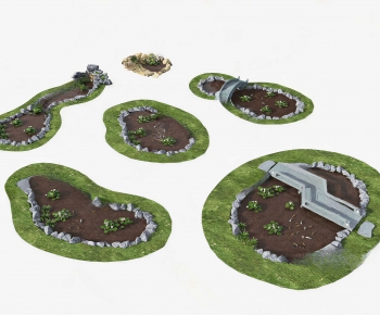 New Chinese Style Rockery Waterscape-ID:535372979