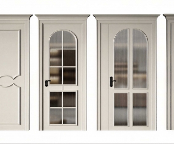 Simple European Style Double Door-ID:697732932
