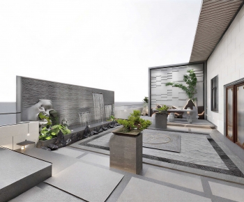 New Chinese Style Courtyard/landscape-ID:315654999