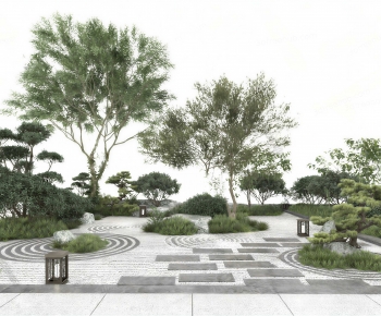 Japanese Style Courtyard/landscape-ID:897036084